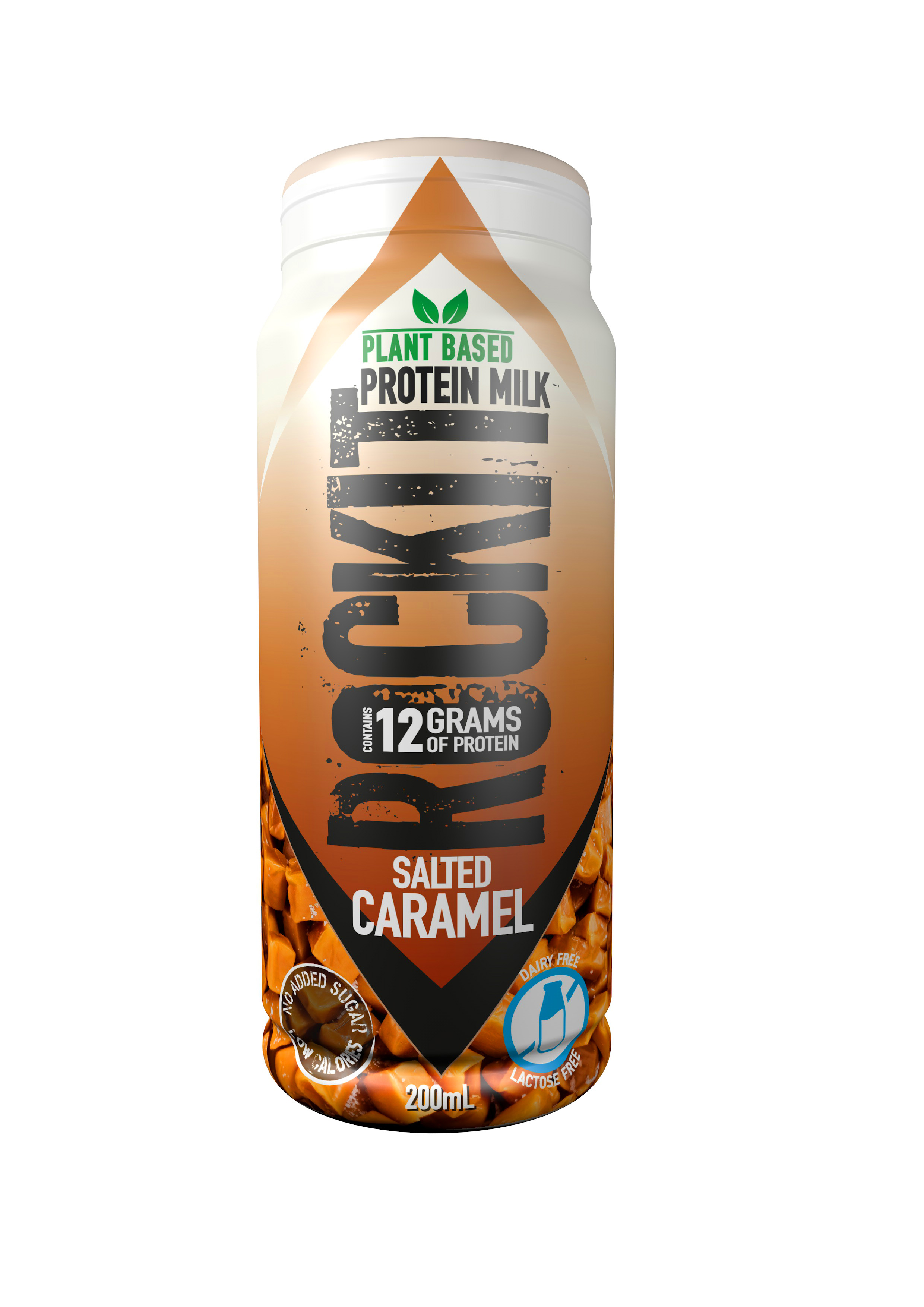 Protein milk can Caramel